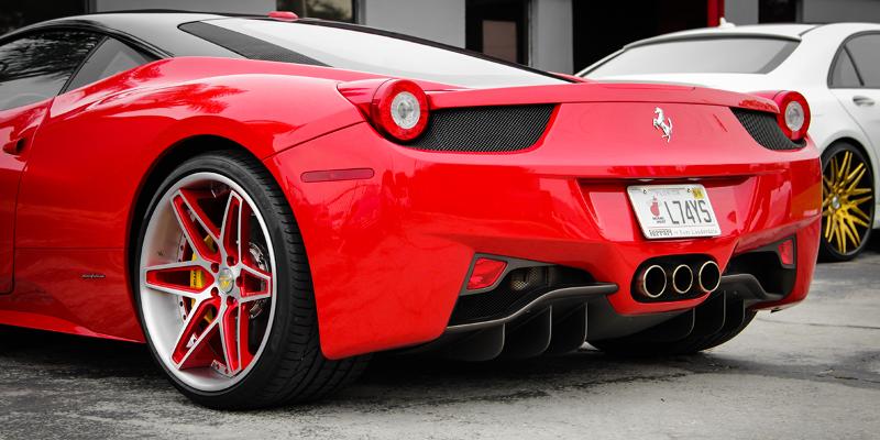 Ferrari 458 Italia Amani Wheels Luxen